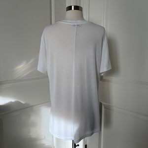 Zara Tops - ZARA BASIC WHITE V-NECK Zara Tops - ZARA BASIC WHITE V-NECK